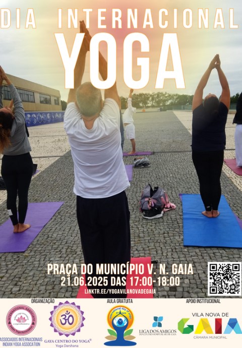 Cartaz Dia Internacional do Yoga
