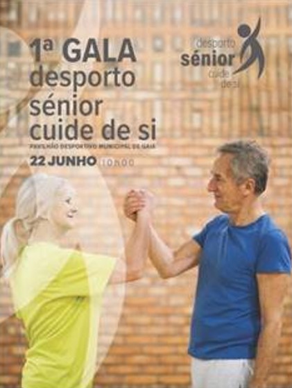 Cartaz Desporto Sénior "Cuide de Si!"
