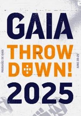 Cartaz Gaia Throw Down 2025