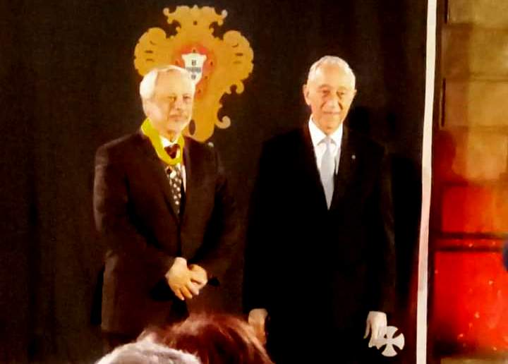 David Rodrigues e Marcelo Rebelo de Sousa