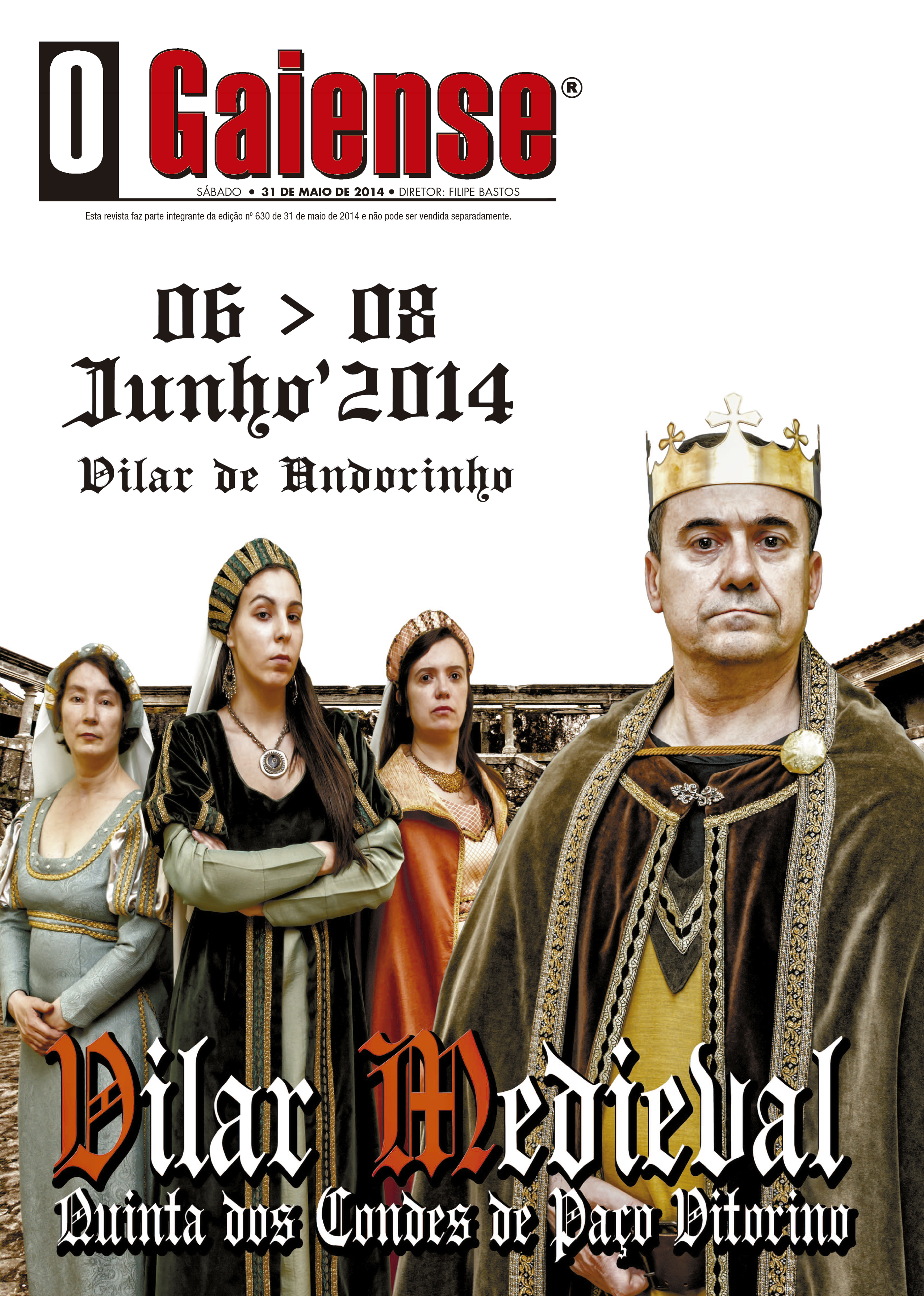 Capa da revista Vilar Medieval 