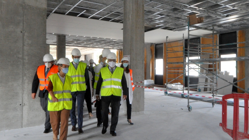 Visita às obras do Centro Hospitalar de VN Gaia/Espinho