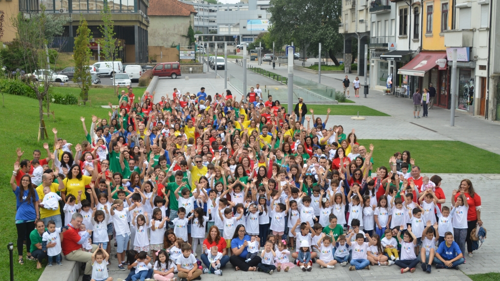 O município reuniu 400 pessoas nascidas no Hospital de Gaia