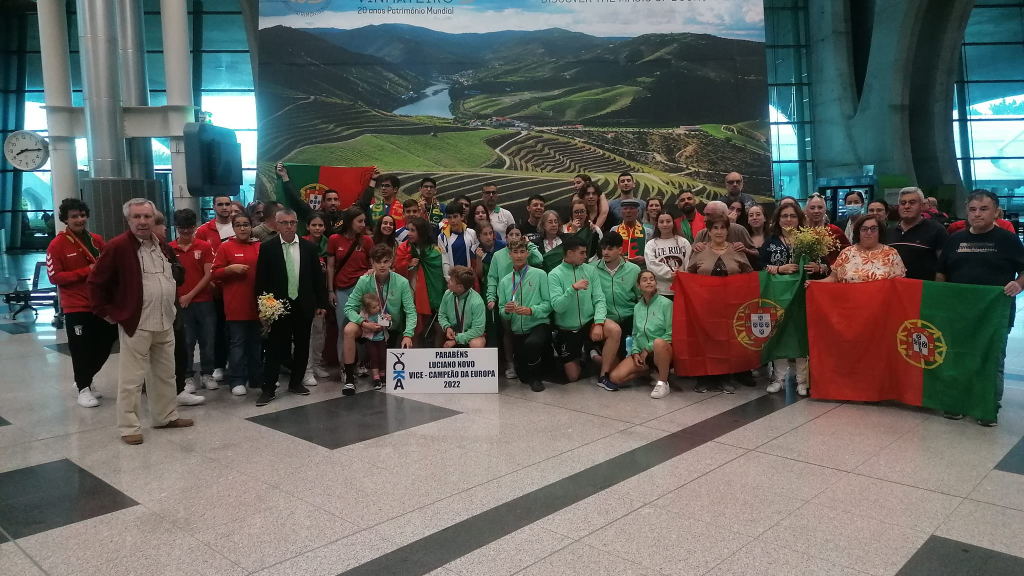 Chegada ao aeroporto