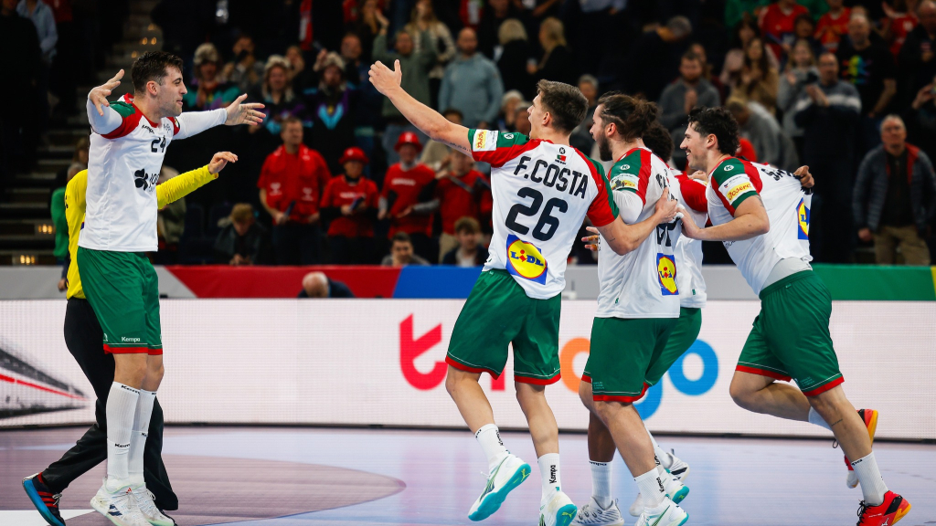 Portugal está no Main Round do EHF Euro. Martim Costa somou 27 golos em quatro jogos.